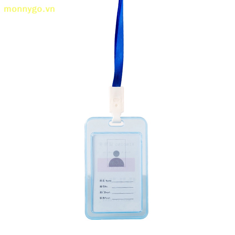 Monnygo Bao Đựng Thẻ id / Thẻ Ngân Hàng / Xe Buýt Trong Suốt Chống Thấm Nước Dành Cho Nam Và Nữ vn