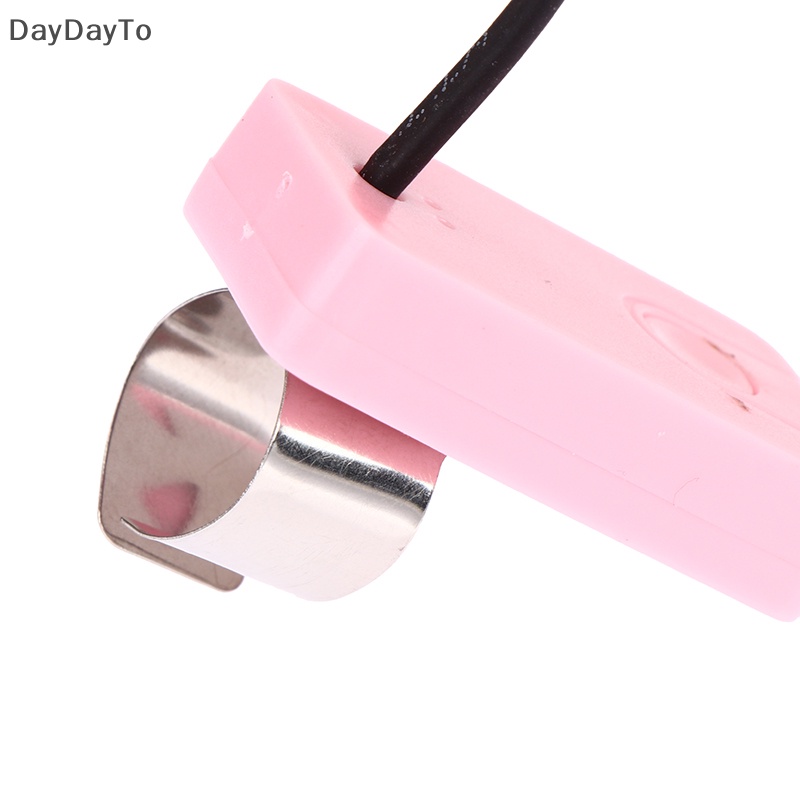 Daydayto 3-level đèn ngón tay cái có thể sạc lại đèn led dụng cụ làm sạch lấy ráy tai.