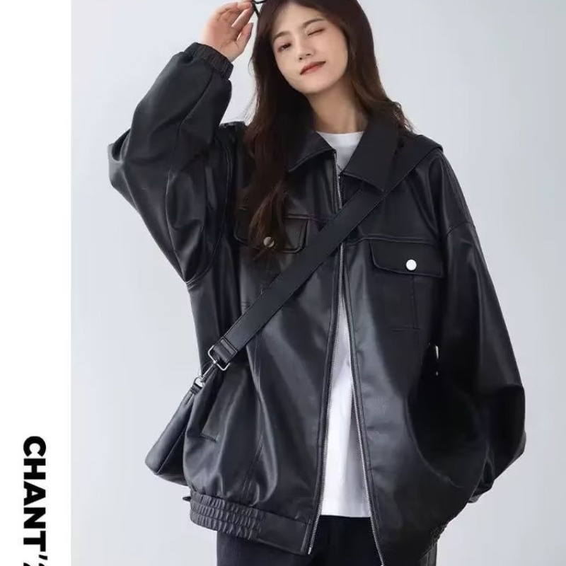 Áo Khoác Da nam cao cấp Phong Cách Hàn Quốc Thời Trang Thu Xuân Dành Cho Nam simple fashion áo khoác nam đẹp bomber jackets áo dài tay nam fashion áo khoác bomber