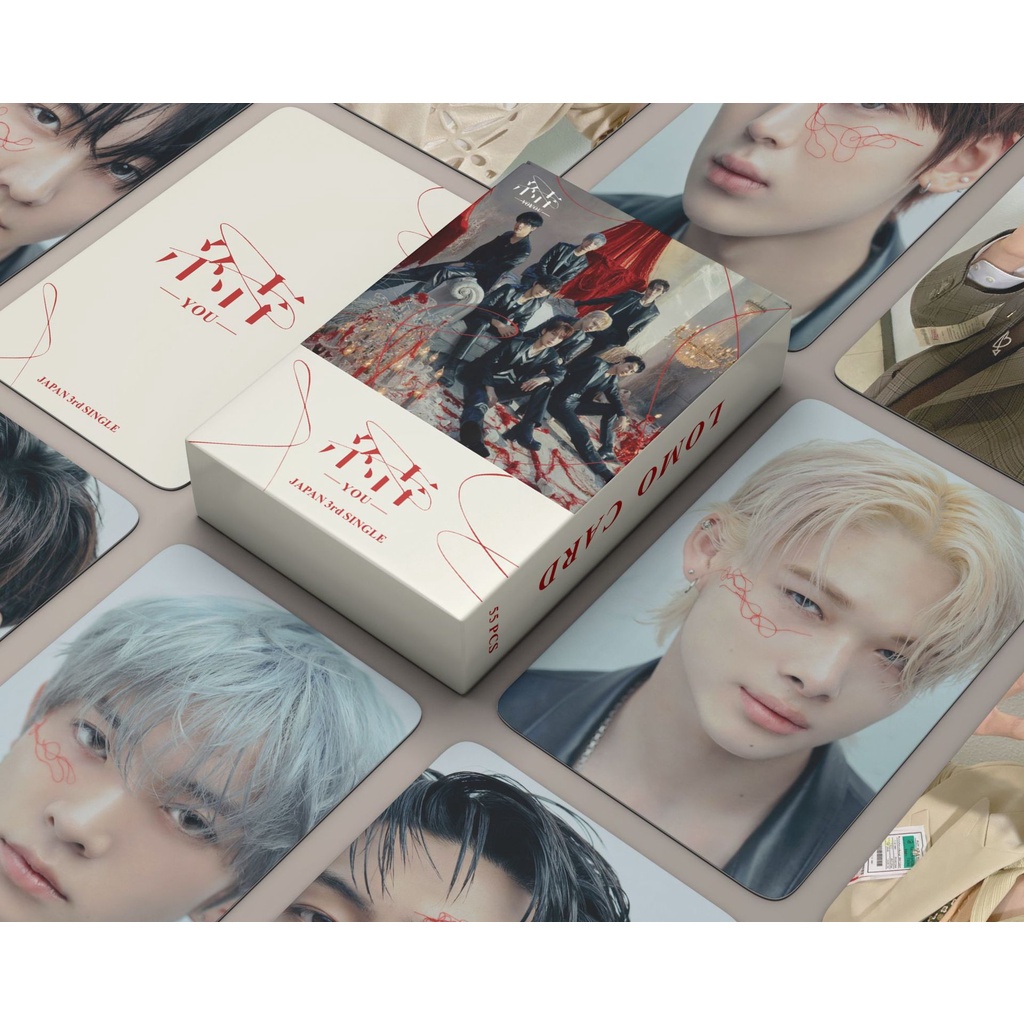 Kpop enhypen nhật bản thẻ lomo đơn thứ 3 thẻ thu thập thẻ nhỏ 55 chiếc / bộ