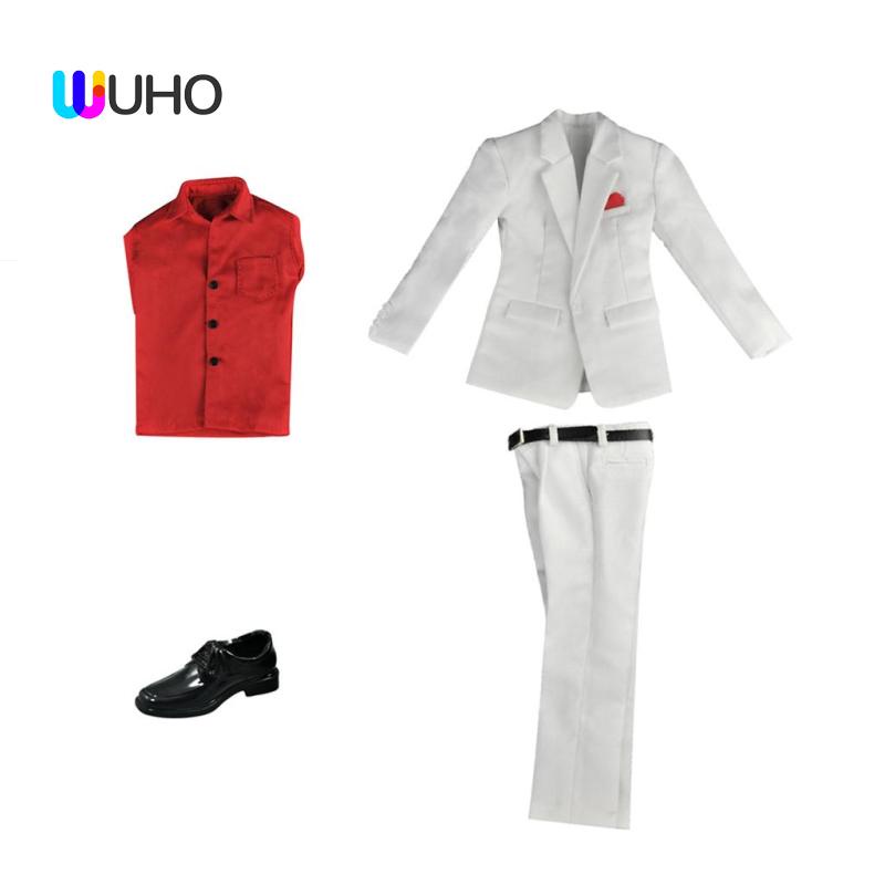 1/6 trang phục áo dài trung quốc bộ áo khoác cho 12 / '' hình cơ thể nam