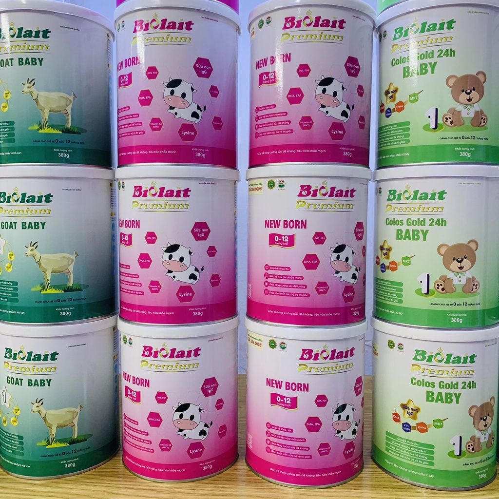 Sữa Non Biolait New Born Giúp Trẻ Tăng Cân, Sức Đề Kháng, Phát Triển Não Bộ Và Thị Giác, Tiêu Hóa Khỏe Mạnh