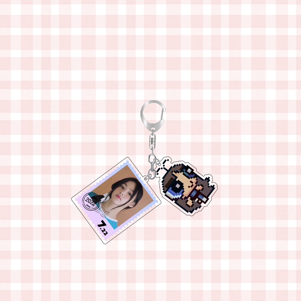Kpop newjeans danielle haerin hanni keychain bag mặt dây chuyền