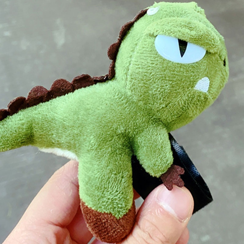 Nurgaz trang trí xe đạp dễ thương đường xe đạp leo núi tay lái búp bê trang trí xe máy panda dinosaur doll phụ kiện