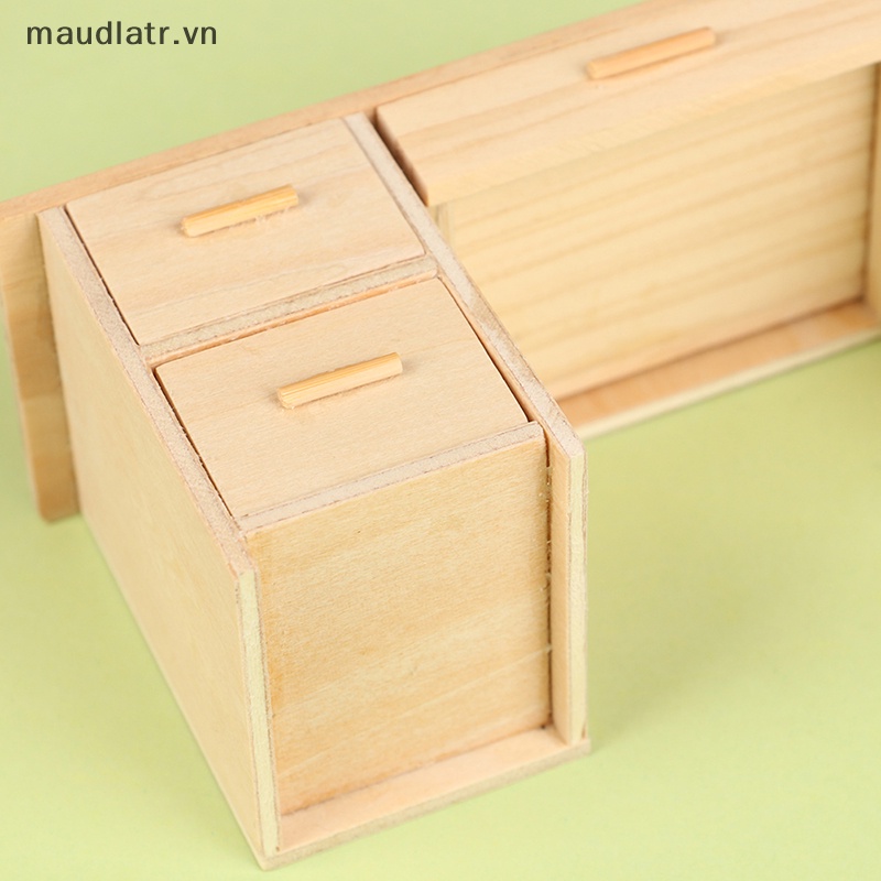 Mm dollhouse miniature simulation mini desk chair model diy accessories toys vn