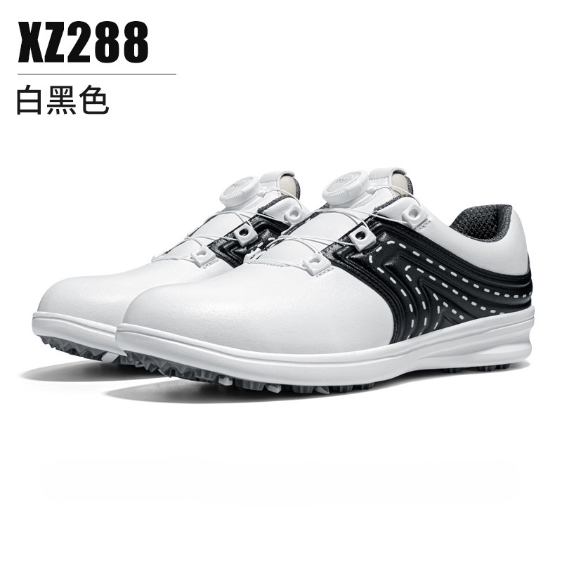 Pgm golf nữ giày thể thao không thấm nước giày thể thao chống trượt đế nổi nút quay phía trên giày golf nữ