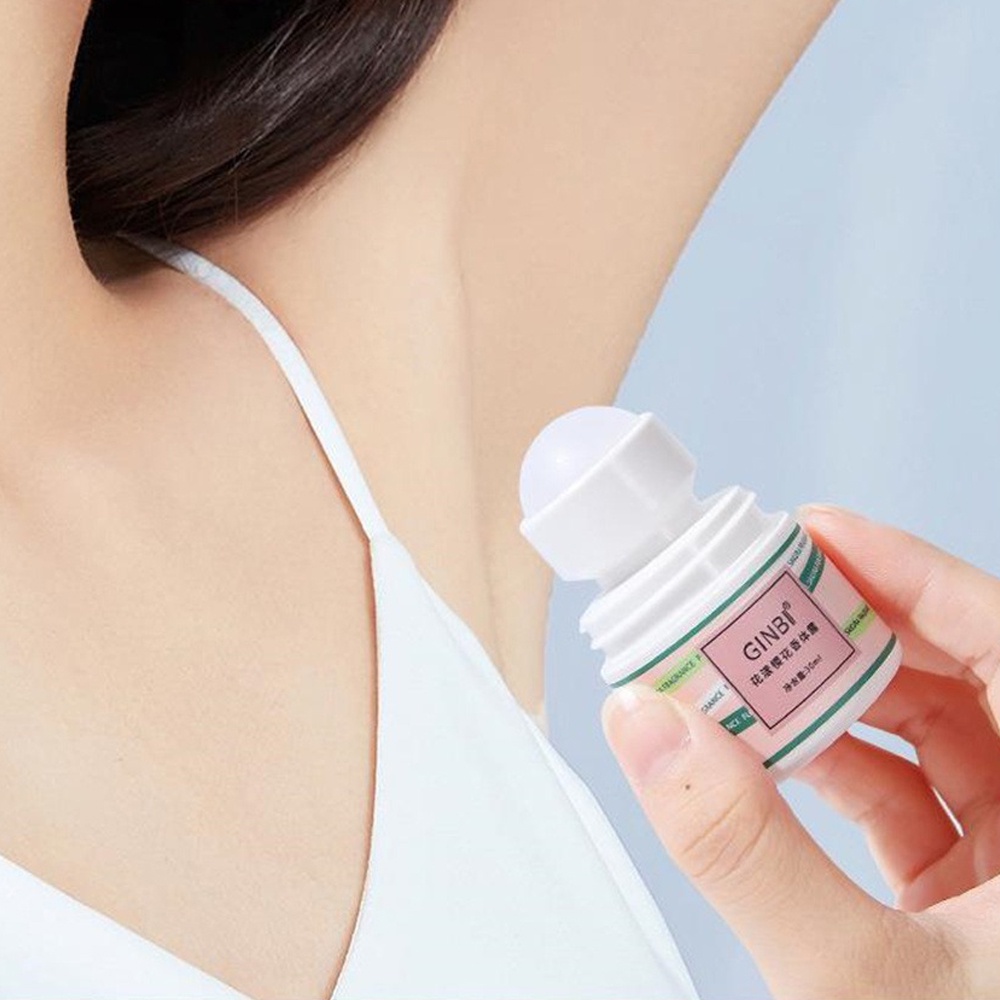 30ml Nước hoa lăn toàn thân Lăn khử mùi ngăn tiết mồ hôi dịu nhẹ Không gây kích ứng Vùng dưới cánh tay Sức sống sảng khoái Hạt hương thơm nhẹ lâu trôi ins.style_vn
