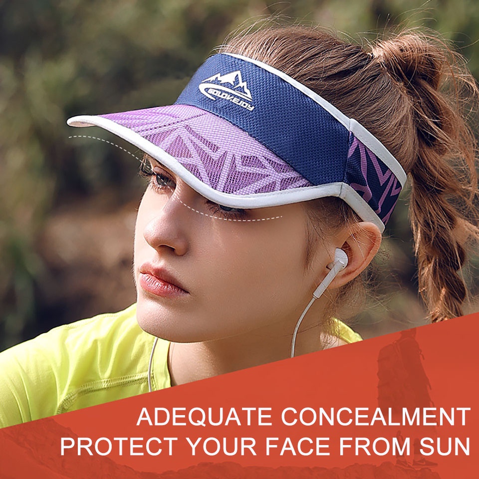 Nofoxo upf50 + mũ che nắng mùa hè đi xe đạp thể thao ngoài trời mũ rỗng trên đầu thấm hút mồ hôi nhanh-khô thoáng khí mũ nón nhẹ