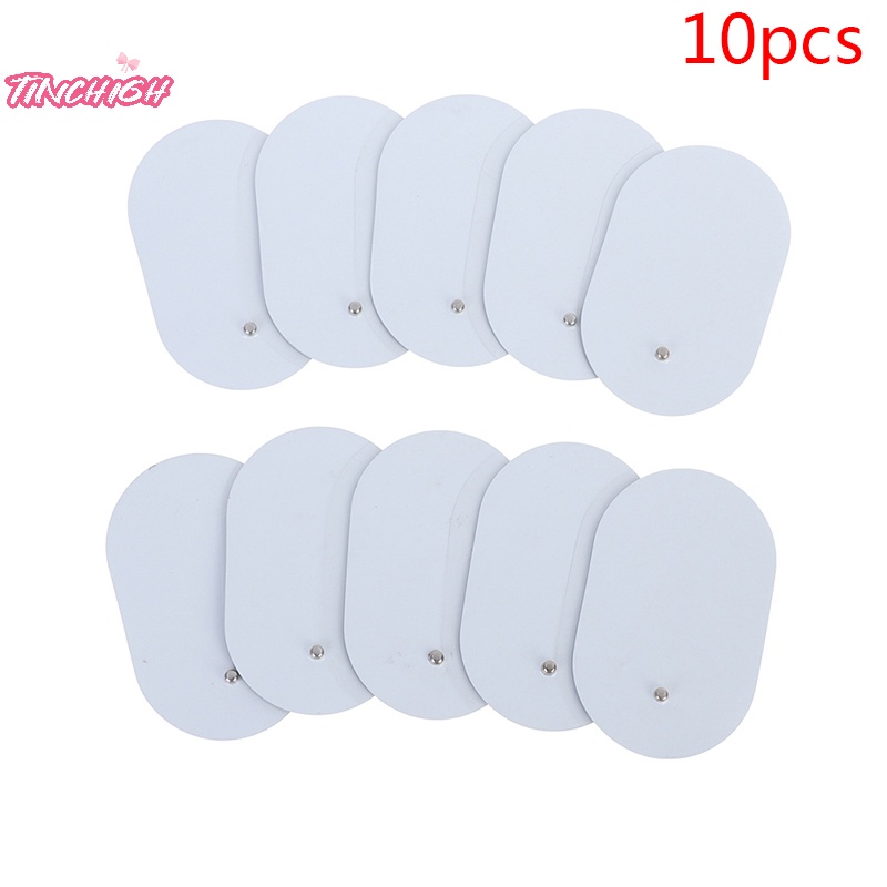 Miếng đệm thay thế điện cực gel silicon 10 cái cho máy mát xa điện cực pacthes [mới]