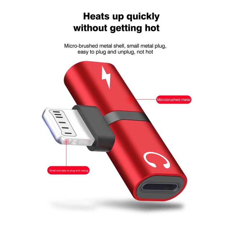 Lighting to aux 3.5mm adapter jack tai nghe lighting to dual lighting adaptet for iphone 8 14 plus x xs 11 12 13 mini pro max