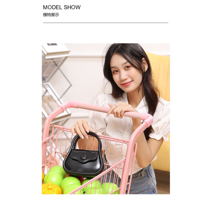 2023 túi xách nữ thời trang túi xách pvc thời trang túi thạch, túi xách nhỏ và tinh tế, túi son môi mùa hè