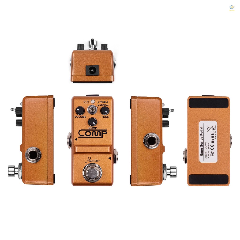 3elife rowin compressor guitar pedal effect pedal true bypass