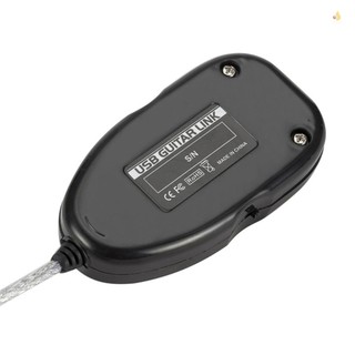 Mynice guitar to usb interface link cable adapter audio connector recorder for pc / computer