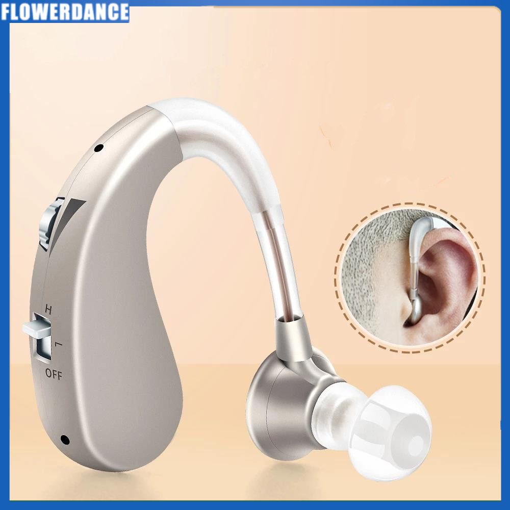 Máy trợ thính kỹ thuật số Tai có thể sạc lại Mất nghiêm trọng Mất vô hình Bộ khuếch đại âm thanh Công suất cao Hoa công suất cao