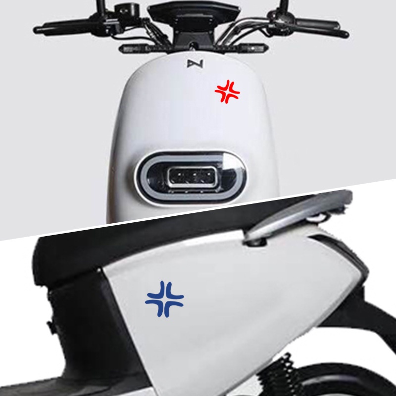 2pc dán phản quang xe tức giận và tức giận với nổ xương sườn phản quang dán xe ô tô xe điện yamaha dán gương phản quang dán trang trí