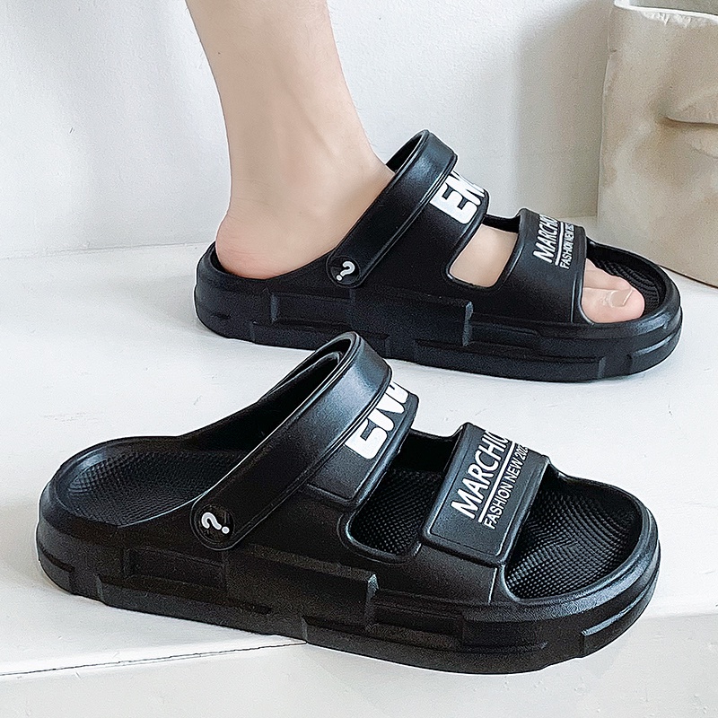 Giày Sandal Đế Dày Siêu Nhẹ Thoáng Khí Phong Cách Mới 2023 Cho Nam