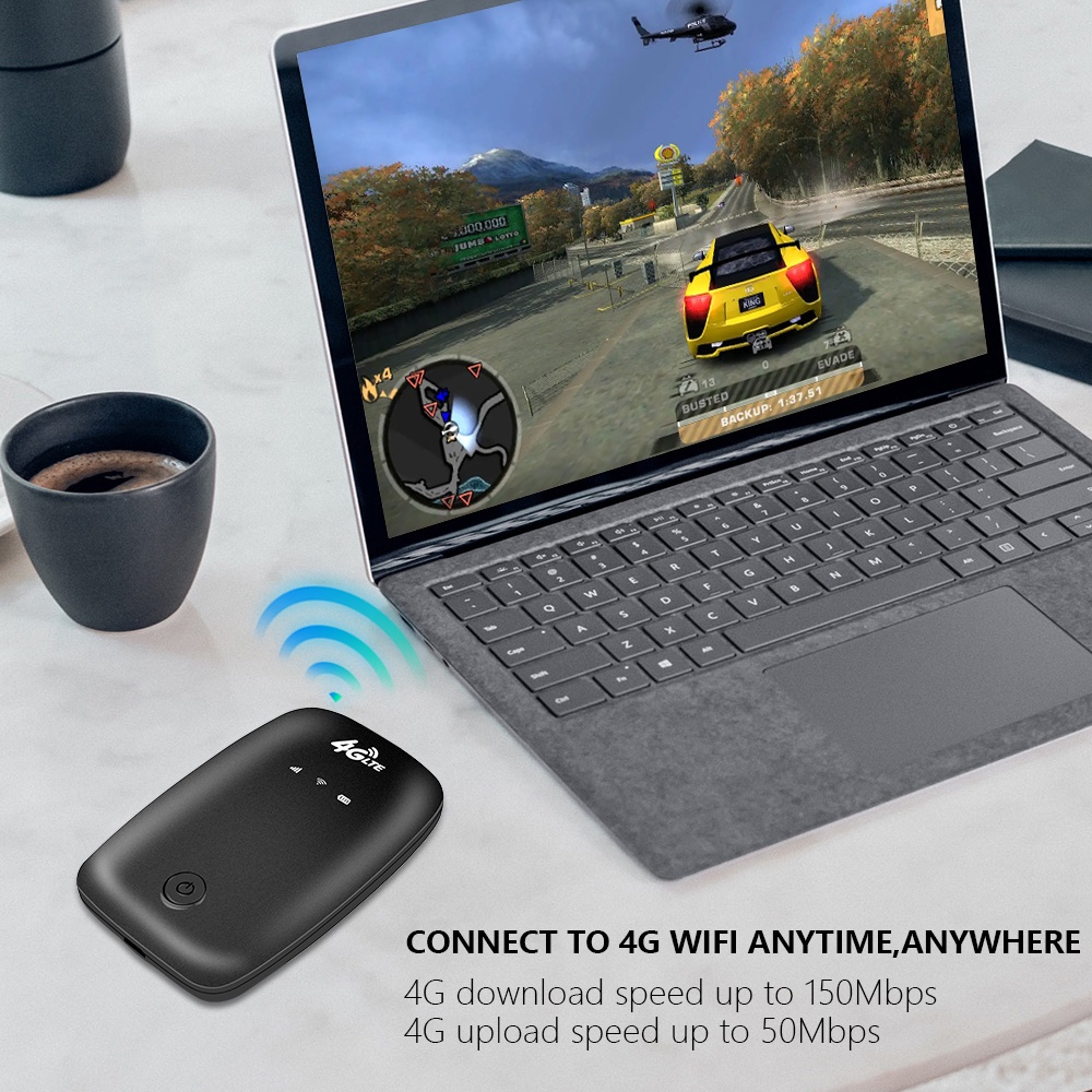 WIFI di động Lắp SIM sử dụng WIFI 300Mbps Hỗ trợ tất cả các nhà mạng-Mini Portable WIFI