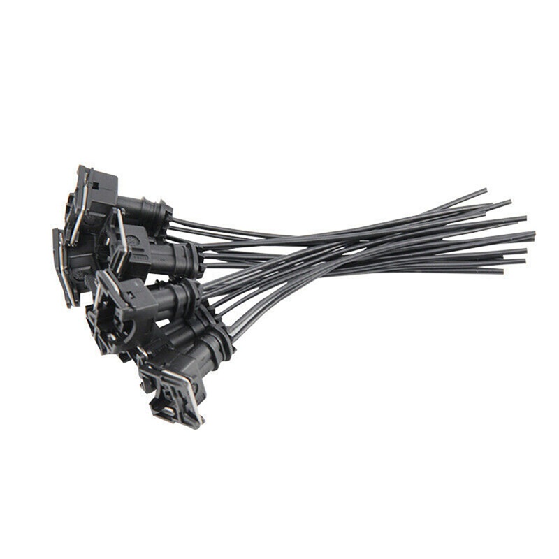 Set 8 Đầu Nối Dây Dẫn Nhiên Liệu + 1 Nút Công Tắc Mở Khóa Cốp Xe BMW F20 F30 F35 F10 F11