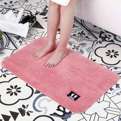 Thảm nỉ bàn chân lau chân hình chữ nhật, chùi chân len mềm mịn chống trơn trượt siêu hót 40*60cm