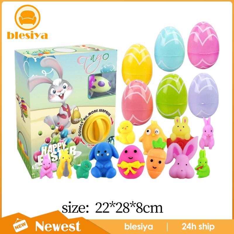 [Blesiya] Đồ Chơi Rổ Phục Sinh Nhồi Bông Có Cảm Biến Cho Bé