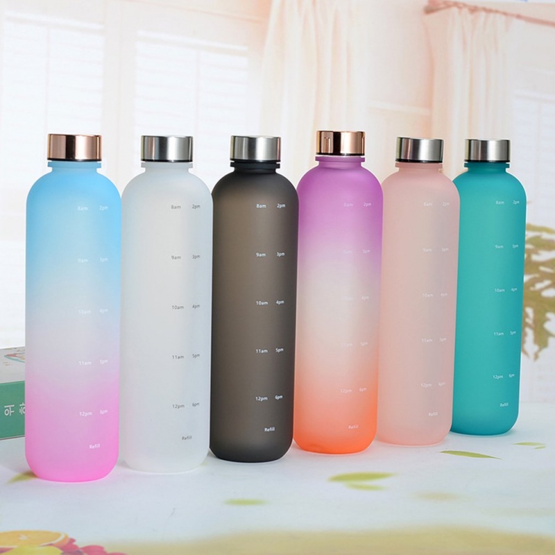 1000ml/1L Bình Nước Nhựa PP Chịu Nhiệt Cao Nhiều Màu Sắc