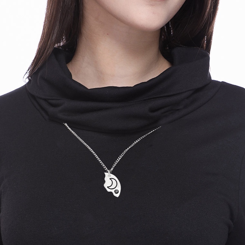 Set 3 Vòng cổ Tình Bạn Mặt Trăng / Mặt Trời / Ngôi Sao Thời Trang