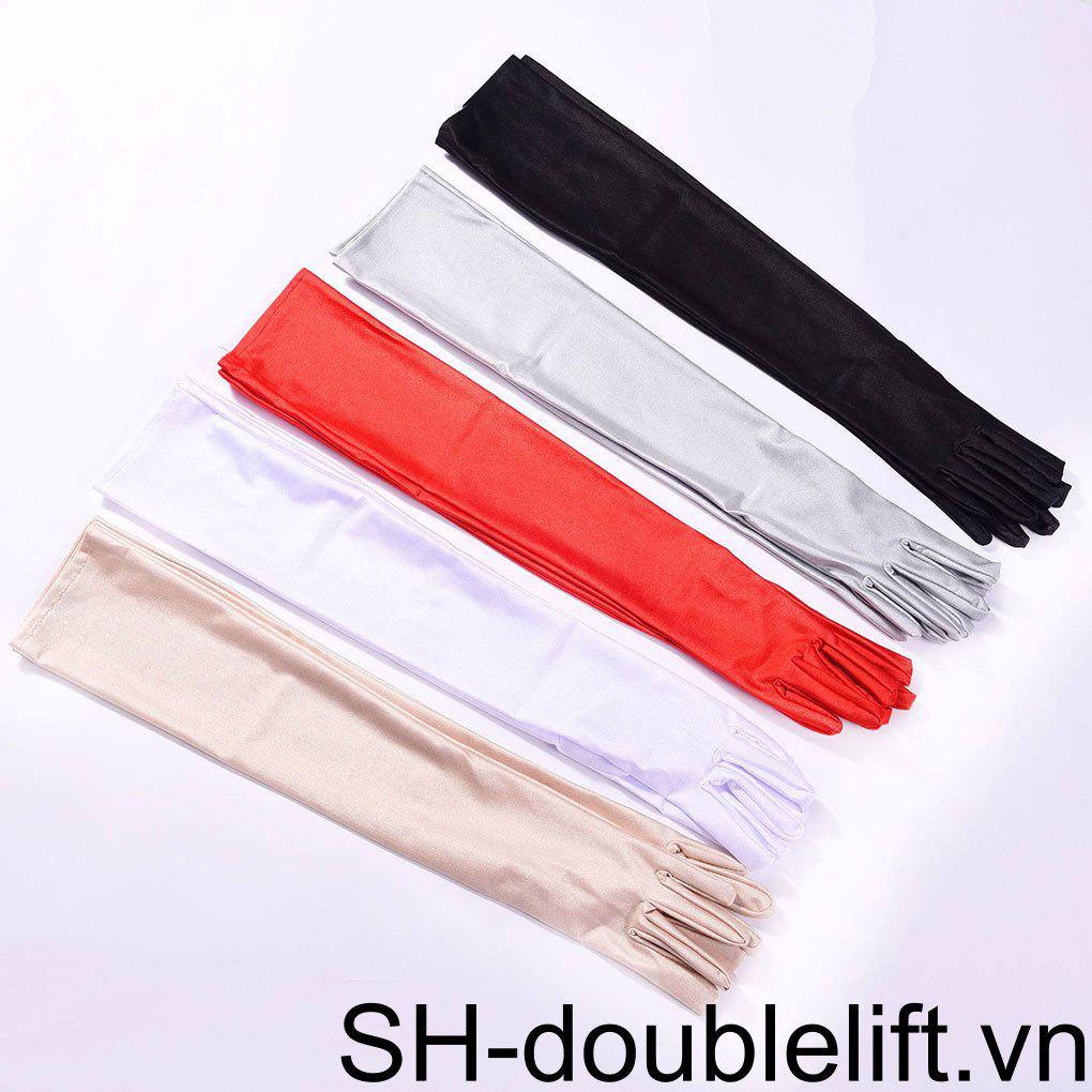 Găng Tay Lái Xe Dài Hở Ngón Chống Nắng