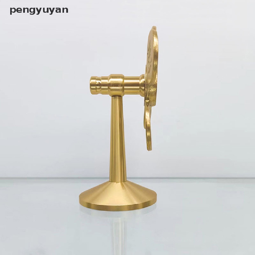 [pengyuyan] Cối Xay Gió Thủ Công Bằng Đồng Thau Chạm Khắc Thủ Công Cổ Điển Xoay 360 Độ Làm Quà Tặng Sáng Tạo Cho Trẻ Em [Mới]