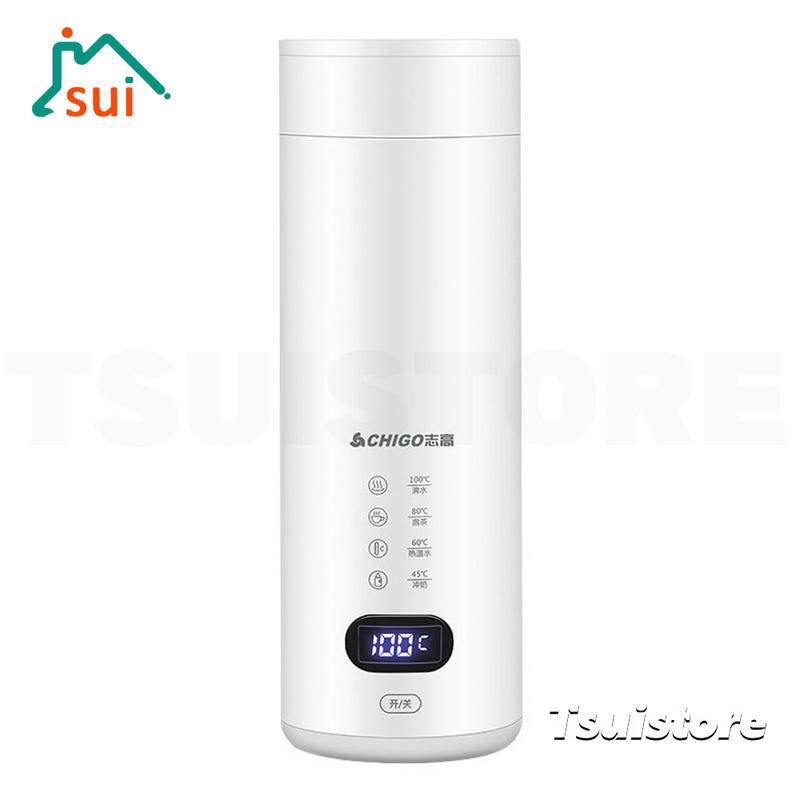Ấm Đun Nước Điện Thông Minh Bằng Thép Không Gỉ 400ml 220V