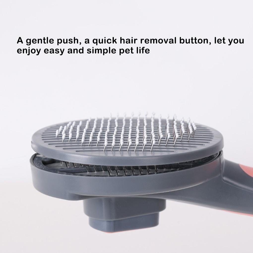 Lược Chải Lông Cho Thú Cưng Tay Cầm Ngắn / Trung Bình / Dài Bằng Thép Không Gỉ