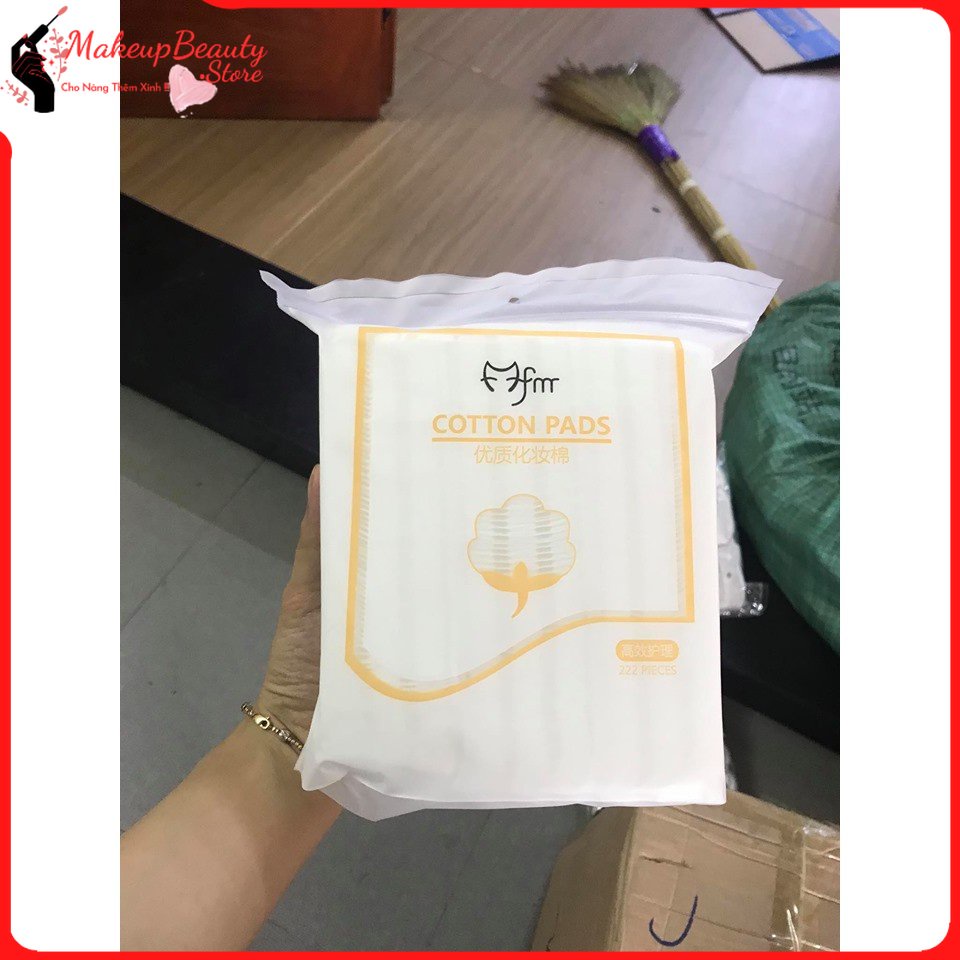 Bông tẩy trang cotton pads 222 miếng MS 238