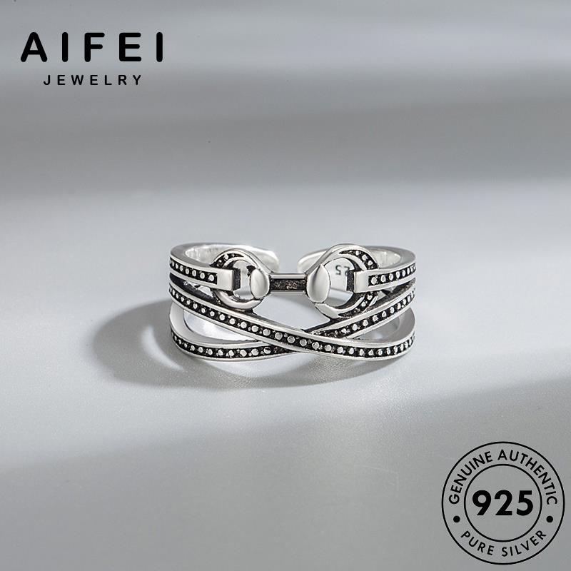 AIFEI JEWELRY phụ sức bạc cổ nhẫn quốc nguyên thời kiện bản 925 thật điển trang dòng nữ hàn R172