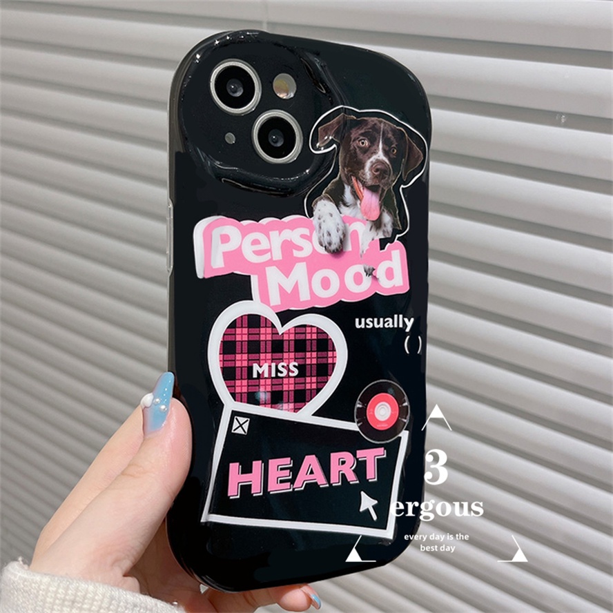 Ốp Điện Thoại TPU Mềm In Hình Chú Cún Dễ Thương Cho IPhone 14 13 12 11 Pro Max SE2020 X XR Xs Max 7 8 6 6s Plus