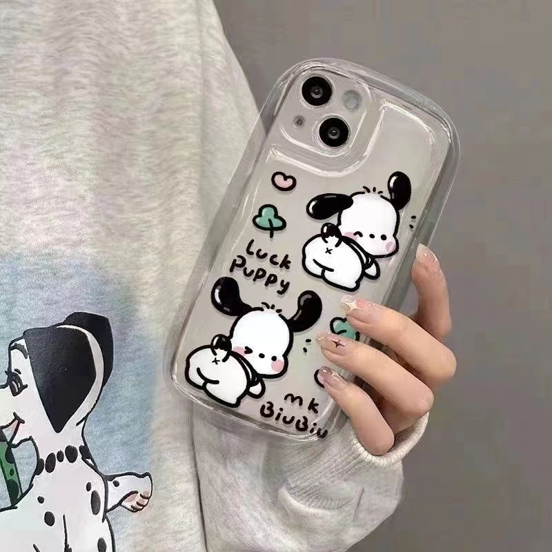 Ốp Điện Thoại Silicon TPU Mềm Trong Suốt Chống Sốc Họa Tiết Dễ Thương Cho IPhone 14 13 12 11 Pro Max XS XR X 8 7 Plus SE 2020