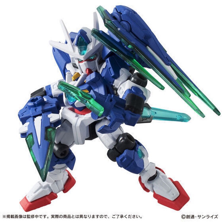 BANDAI Lắp Ráp Gashapon MSE EX06A Gundam OO 00Q