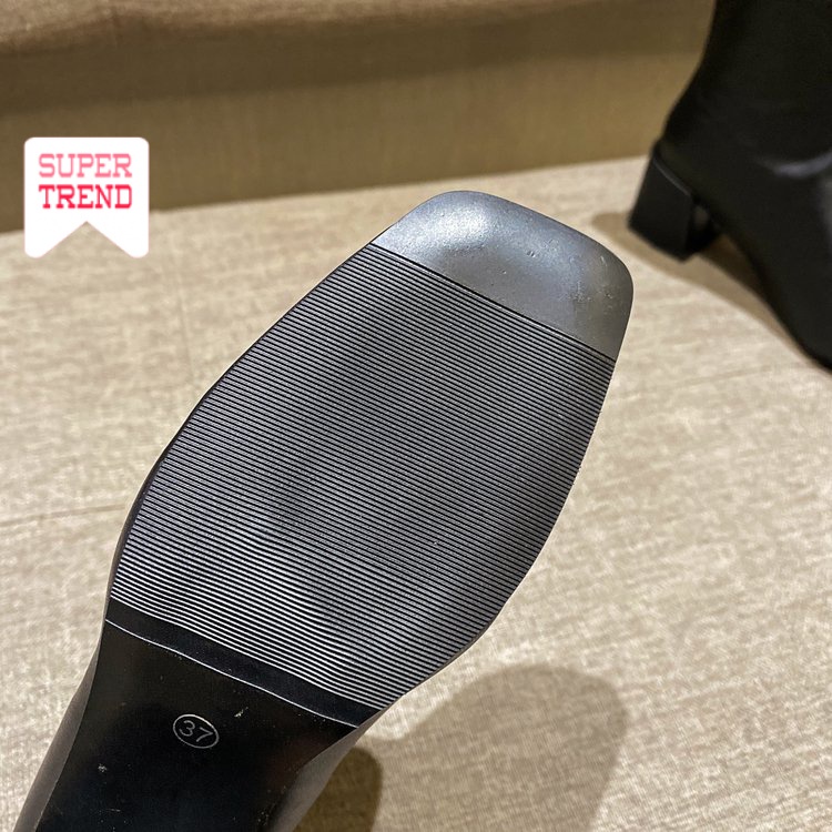 Giày bót mềm đế thấp màu trơn độ co giãn tốt thời trang sành điệu cho nữ