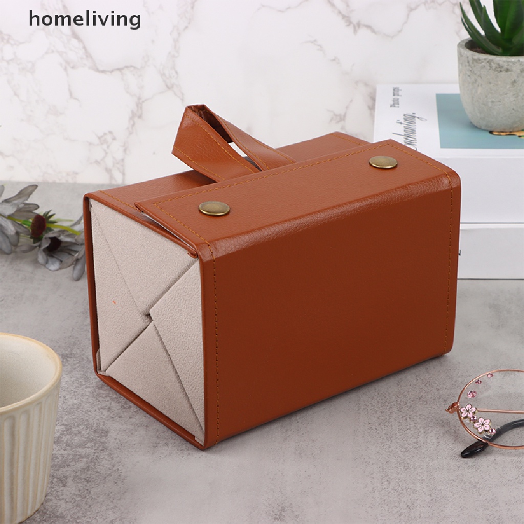 Hộp Đựng Mắt Kính Bằng Da PU 2 / 3 / 4 / 5 / 6 Ngăn Gấp Gọn Tiện Dụng Mang Theo Du Lịch