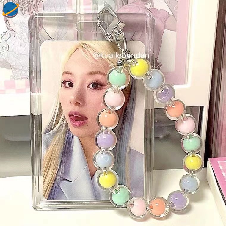 Step Kpop Móc Khóa Acrylic Trong Suốt Với Dây Treo Pha Lê Dễ Thương Sưu Tầm Thần Tượng ZOE