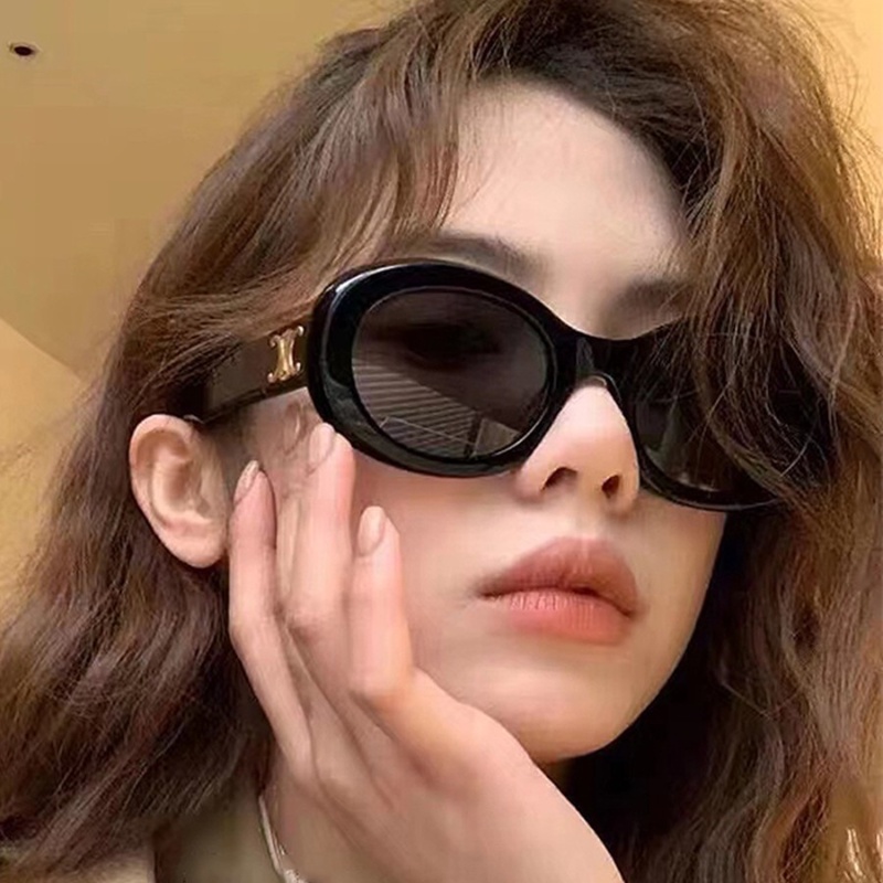 Kính Mát Gọng Lớn Chống Tia UV Phong Cách Retro Âu Mỹ Cá Tính LCYY2023 / 2313