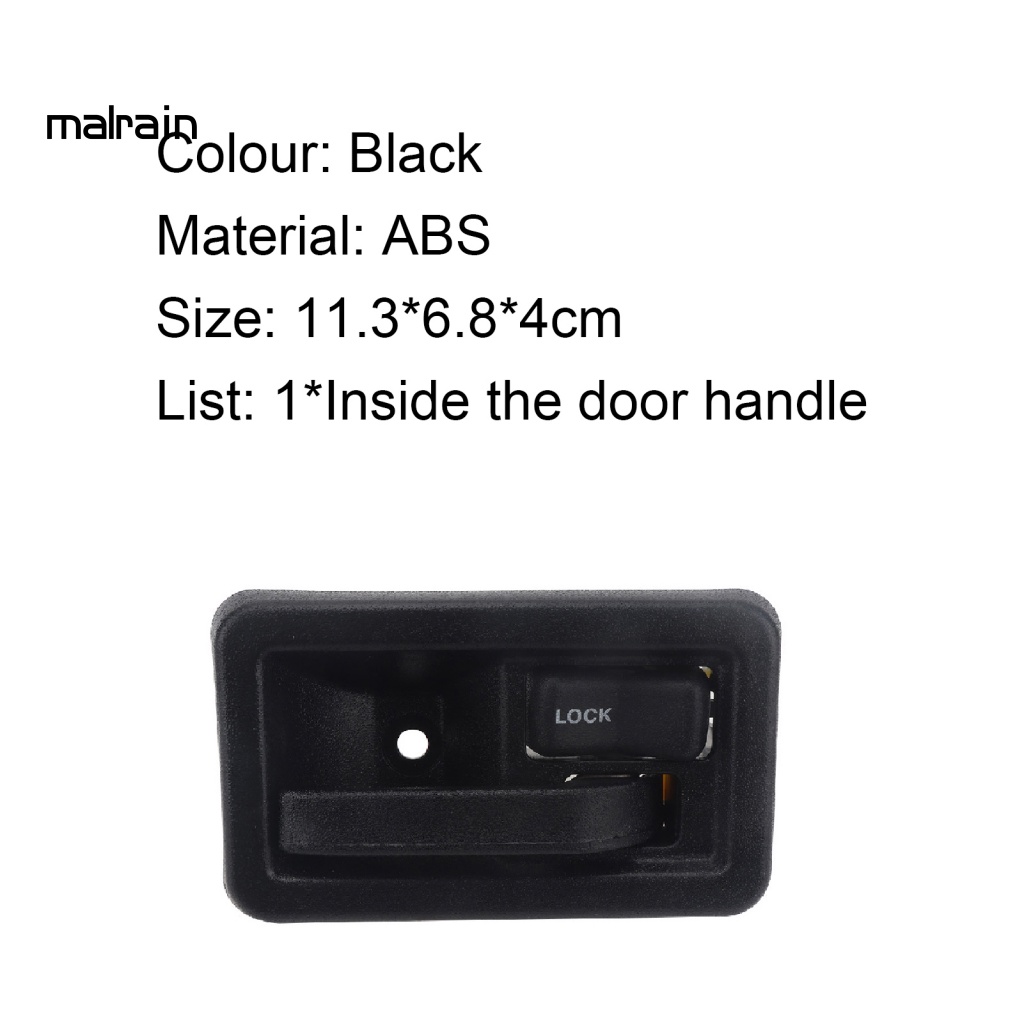 Tay Nắm Cửa Chất Liệu ABS Chuyên Dụng 55176476Tay Nắm Cửa Bên Phải Trong AB Dành Cho Jeep Wrangler 1987-2004