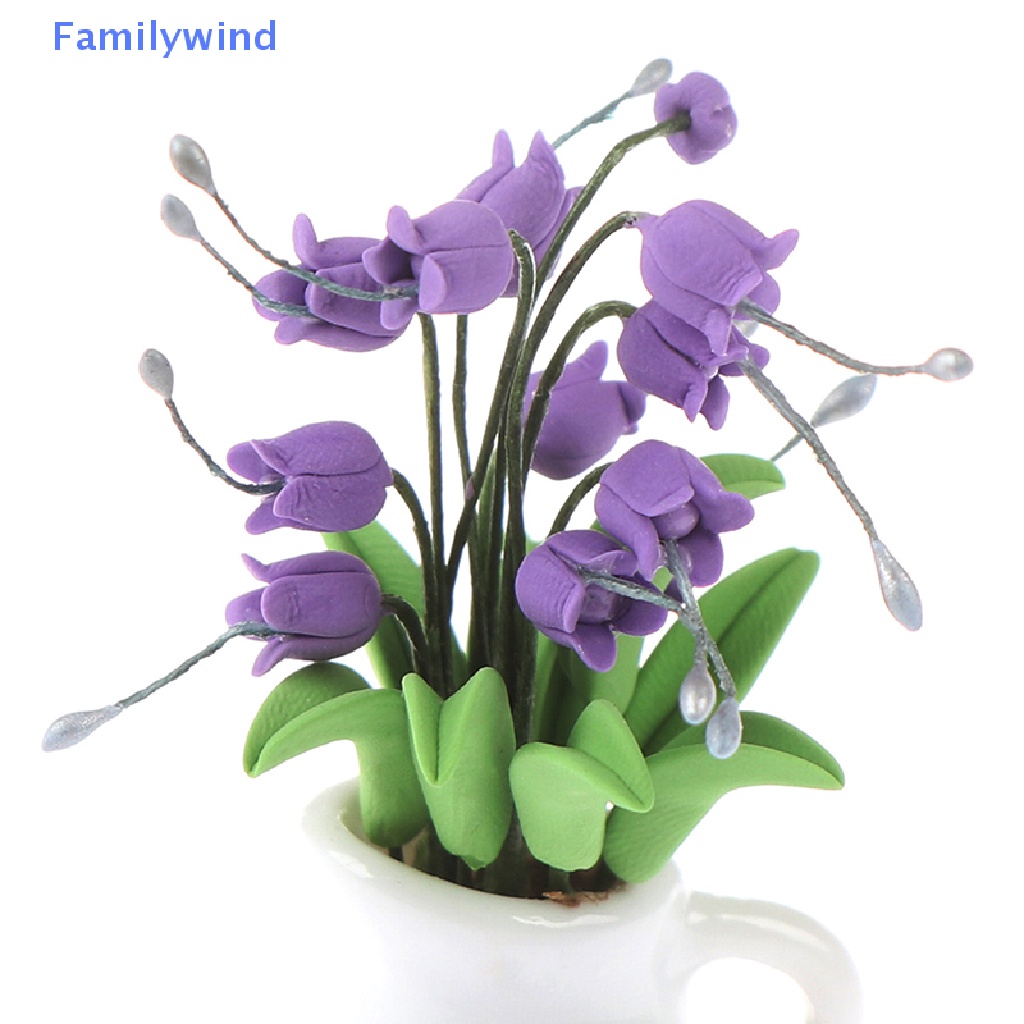 Mô Hình Chậu Cây Xanh Mini Tỉ Lệ 1: 12 Trang Trí Nhà Búp Bê