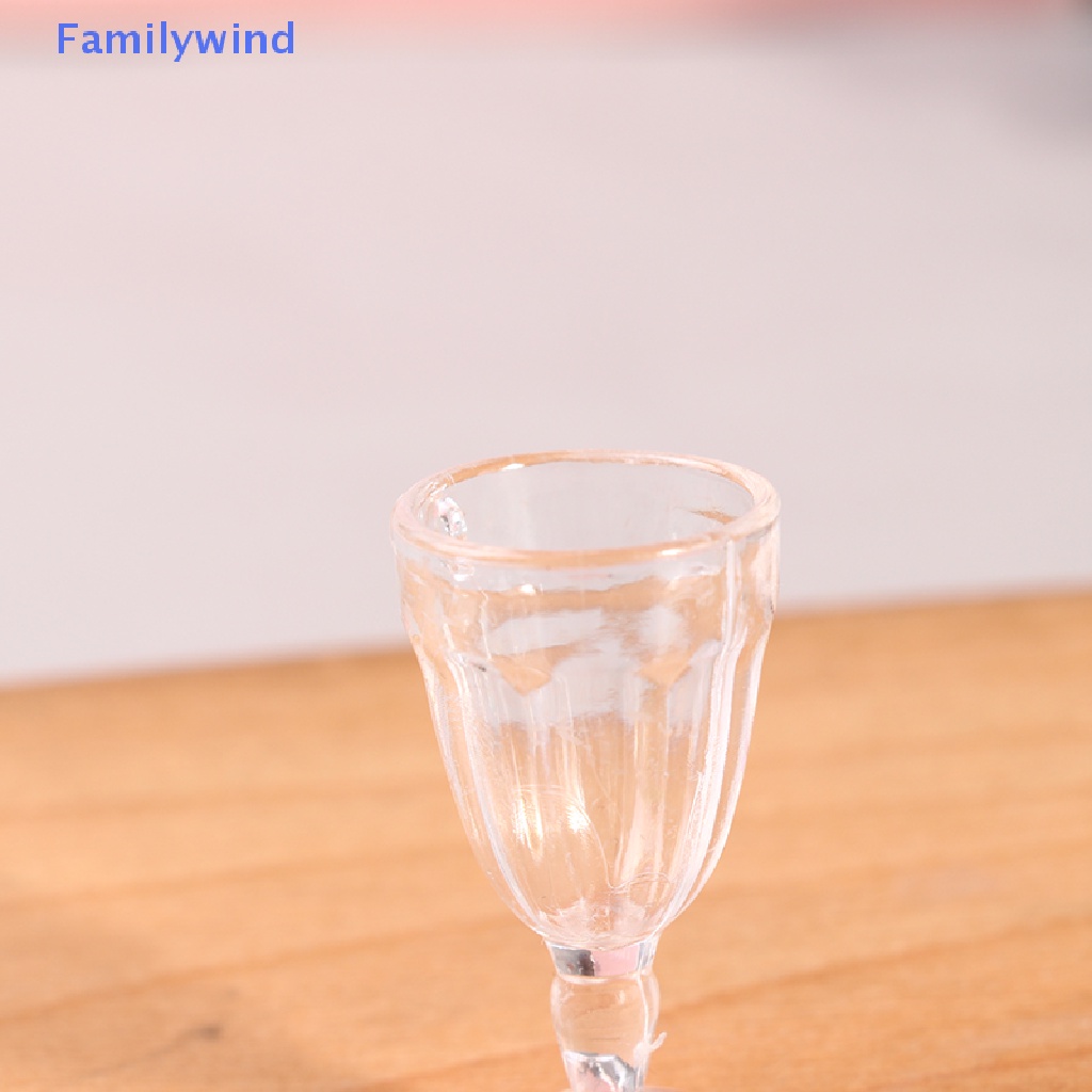 Set 5 Ly Trong Suốt Dùng Trang Trí Nhà Búp Bê