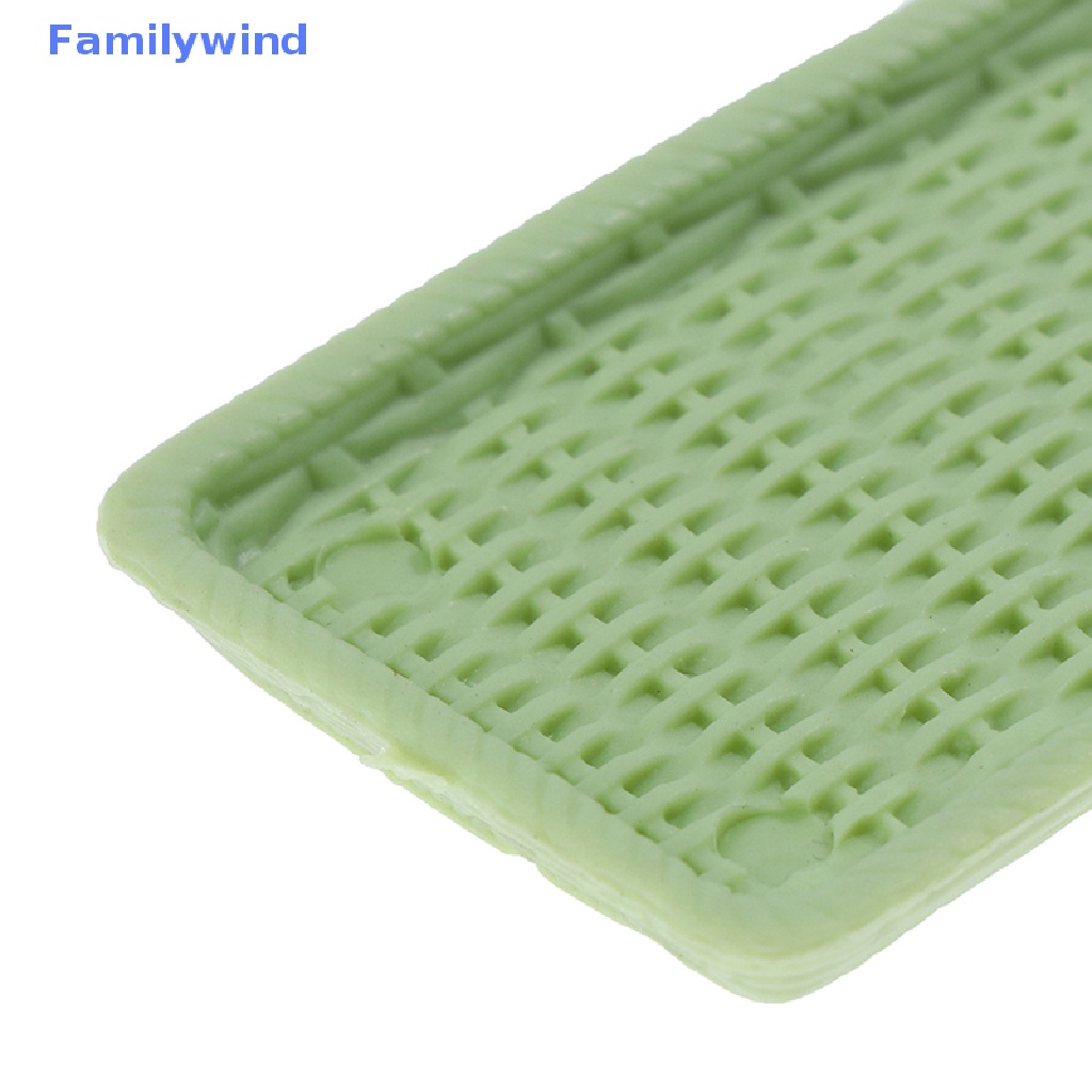 Set 6 Đĩa Mây mini Đồ Chơi Cho Nhà Búp Bê