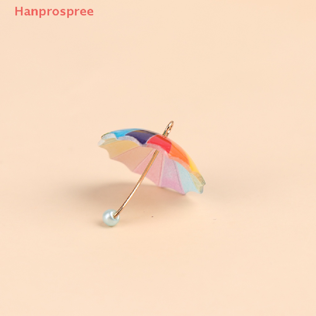 Bộ 5 Dù Mini Tỉ Lệ 1 / 12 Dùng Trang Trí Nhà Búp Bê