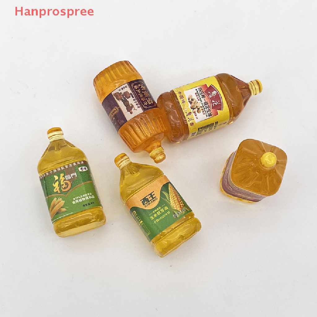 Bộ 5 Bình Nước mini Trang Trí Nhà Búp Bê