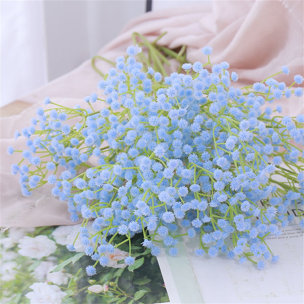 1 Bó Hoa Gypsophila Nhân Tạo Bằng Nhựa Dùng Cho Trang Trí Tiệc Cưới