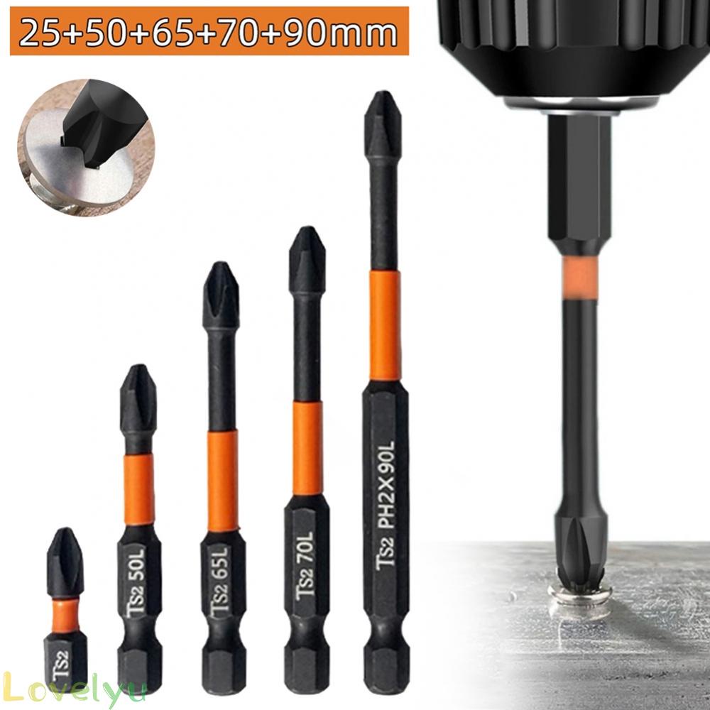 ⭐2023 ⭐Screwdriver Bits 90mm Alloy Steel Black Cross Impact PH2 Screwdriver Bit