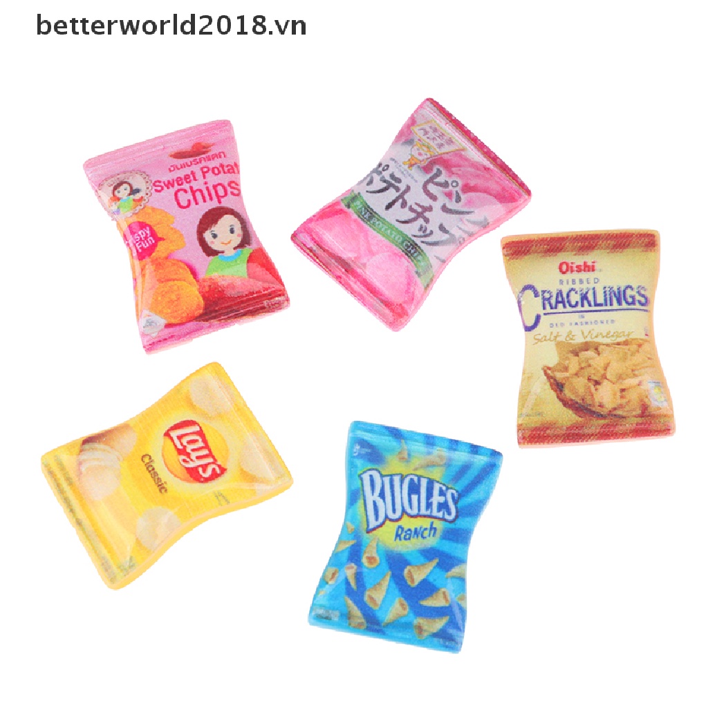 Set 10 Mô Hình Kẹo 1: 12 1: 6 Trang Trí Nhà Búp Bê