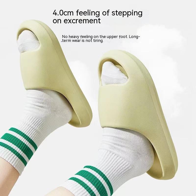 Dép Đi Trong Nhà Tắm Đế EVA Dày Mềm Mại Chống Trượt Không Ồn Chất Lượng Cao Cho Nam Và Nữ