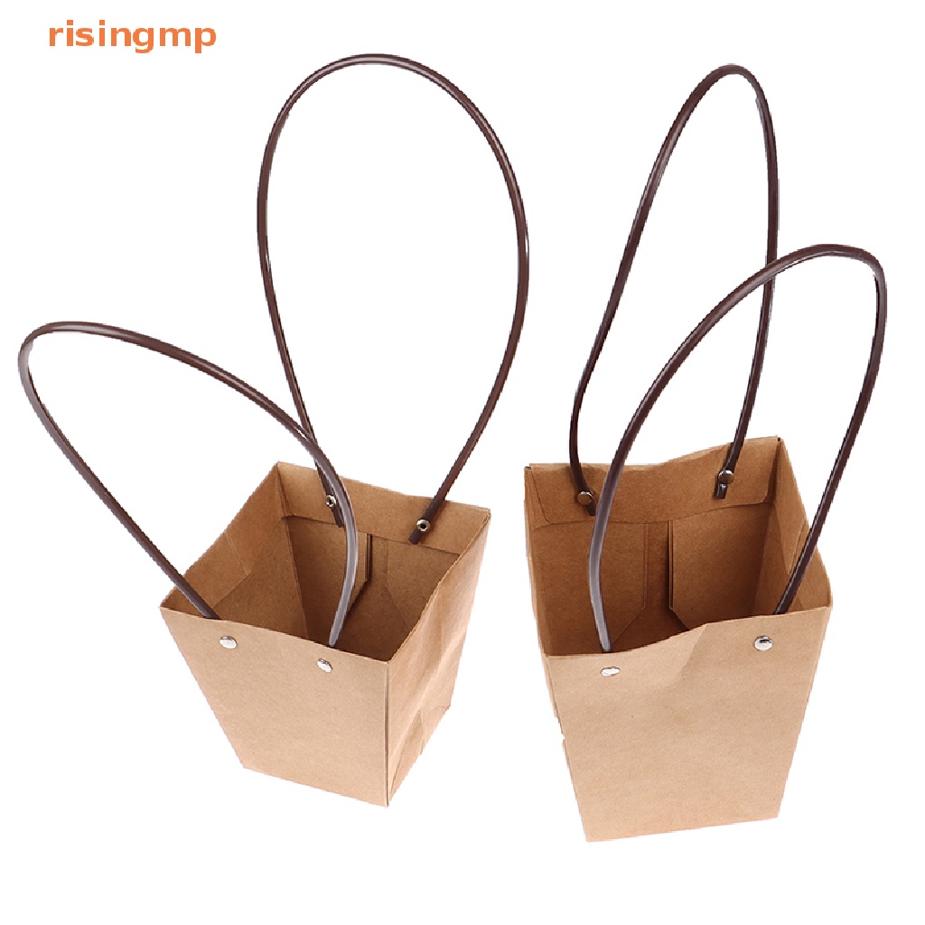 Hộp Quà Bằng Giấy Kraft Chống Thấm Nước Có Tay Cầm Tiện Dụng